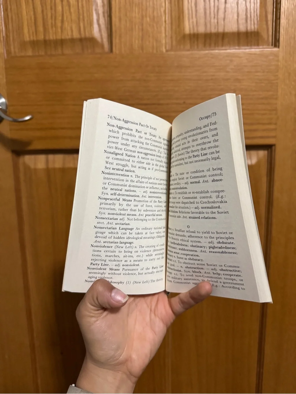 A Communese-English Dictionary by Roy Colby | 1972 Vintage Paperback